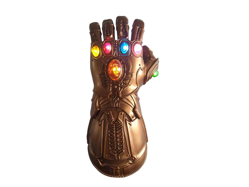 MisterMask.nl Thanos Gauntlet  with detachable glowing (led) infinity stones