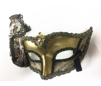 Maschera Veneziana di Colombina 'Teatrale'