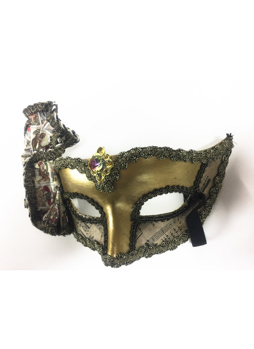 Venetian Columbina mask 'Teatrale'