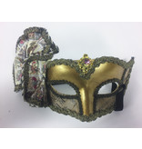 Maschera Veneziana di Colombina 'Teatrale'