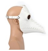 Plague mask (white leather look)