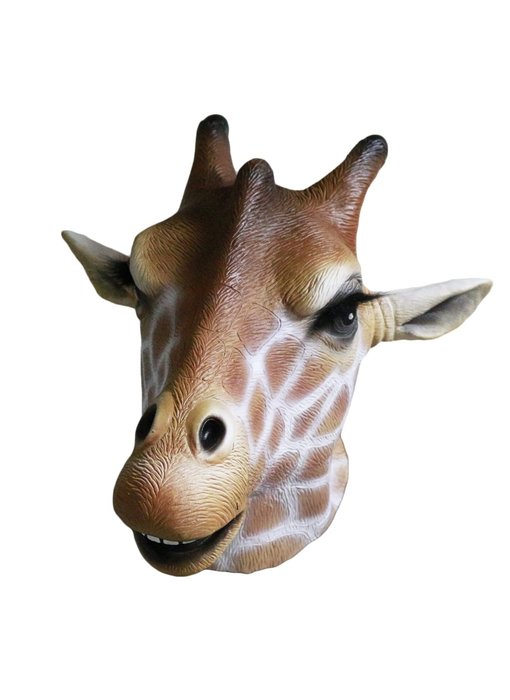 Giraffe mask - Deluxe