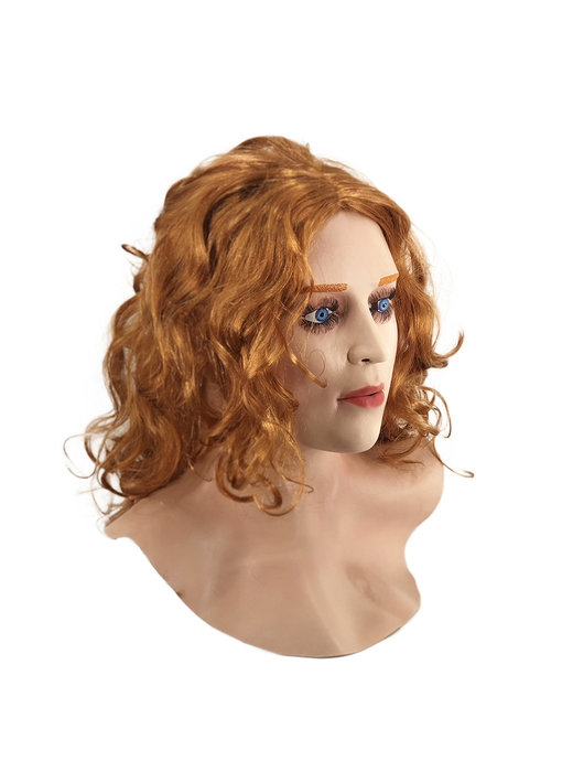 Female mask (red hair)