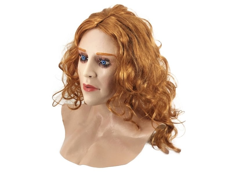 Female mask (red hair)