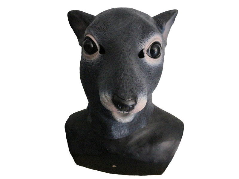 Rat mask (grey-black)