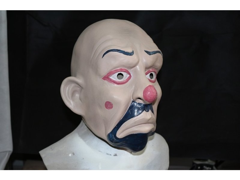 Maschera da Joker da rapinatore di banche (Dark Knight)