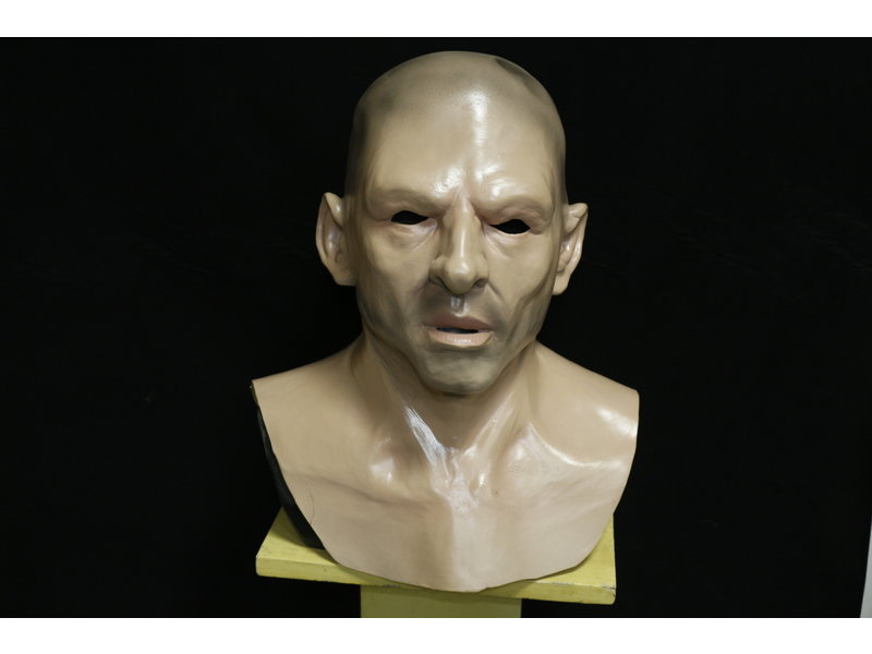 Man mask (bald head) with chest plate