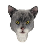 Masque de chat (gris)