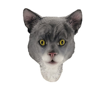 Masque de chat (gris)