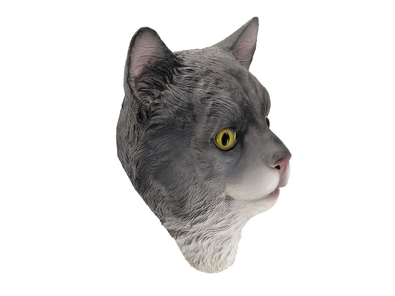 Masque de chat (gris)