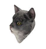 Katzenmaske (grau)