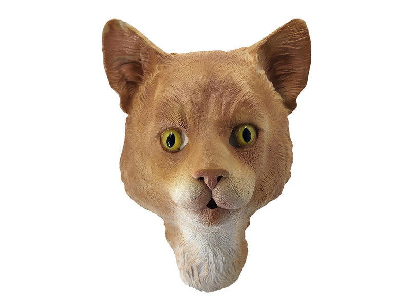 Cat mask (ginger/red/brown)