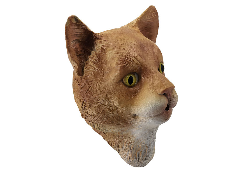 Cat mask (ginger/red/brown)