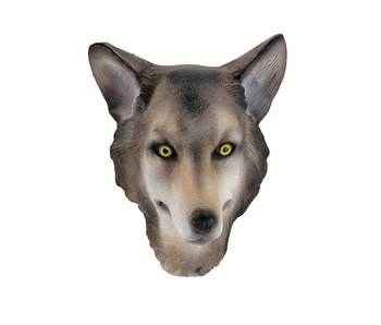 Maschera da lupo grigio