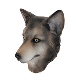 Grijze wolf masker