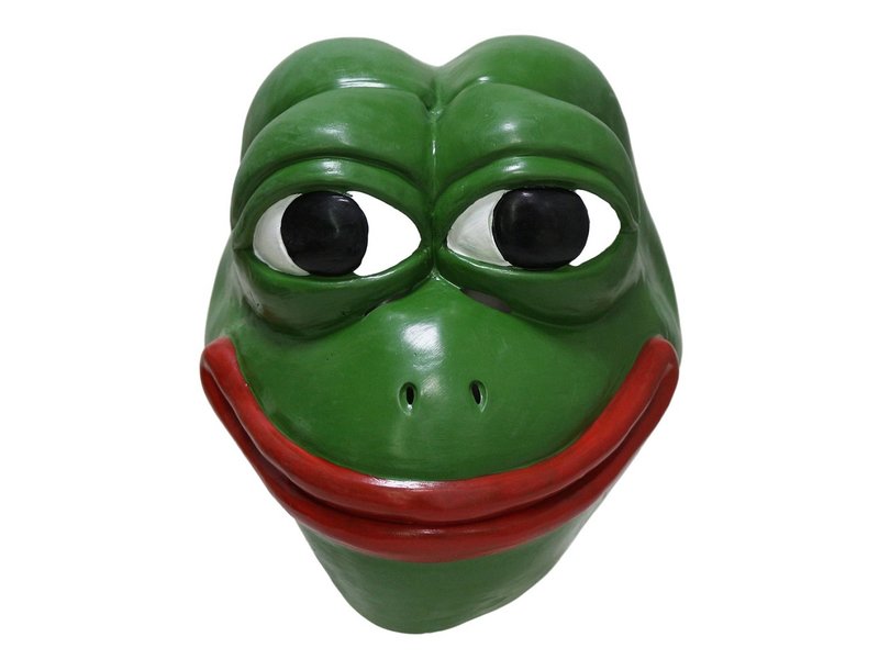 Maschera Pepe the Frog