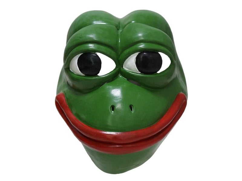 Pepe the Frog mask