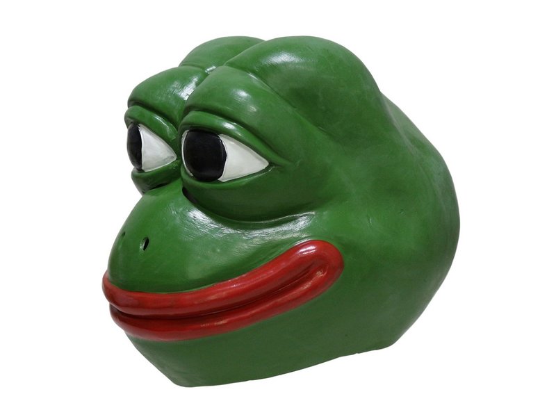 Maschera Pepe the Frog