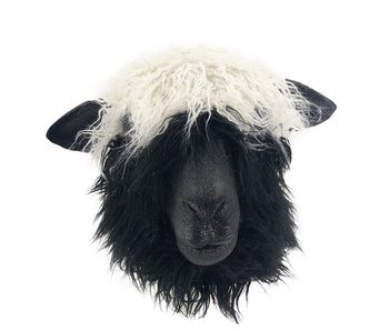 Masque de mouton noir et blanc (Valais)