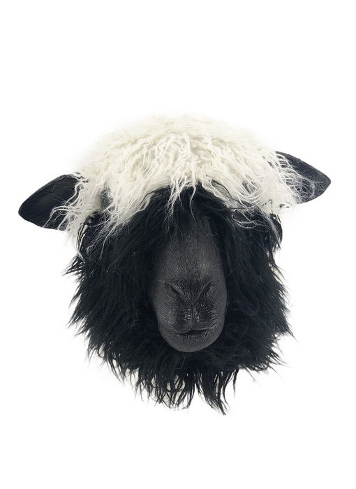 Masque de mouton noir et blanc (Valais)