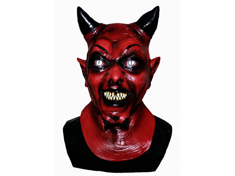 Masque de diable Deluxe (rouge)