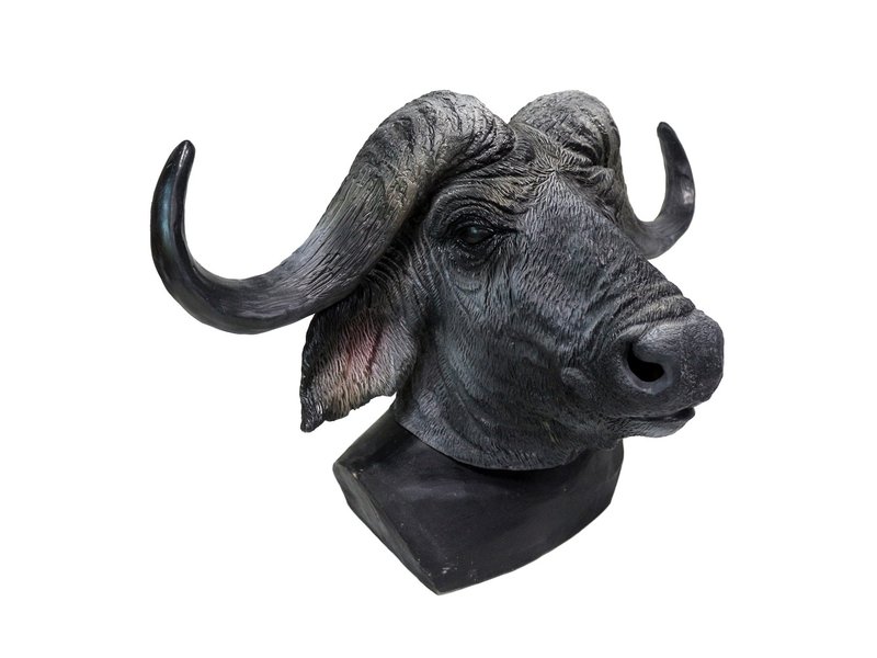 Buffalo mask (African water buffalo)