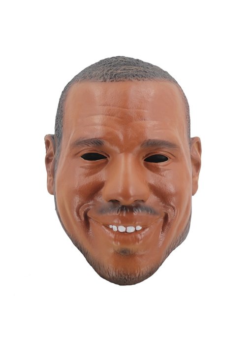 Black man mask (laughing)