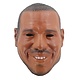 Zwarte man masker (lachend)