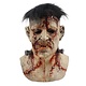 Maschera di Frankenstein Deluxe (con capelli neri)