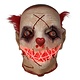 Masque de clown d'horreur (LED lumineuse)