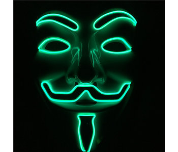 V For Vendetta masker (lichtgevend groen)