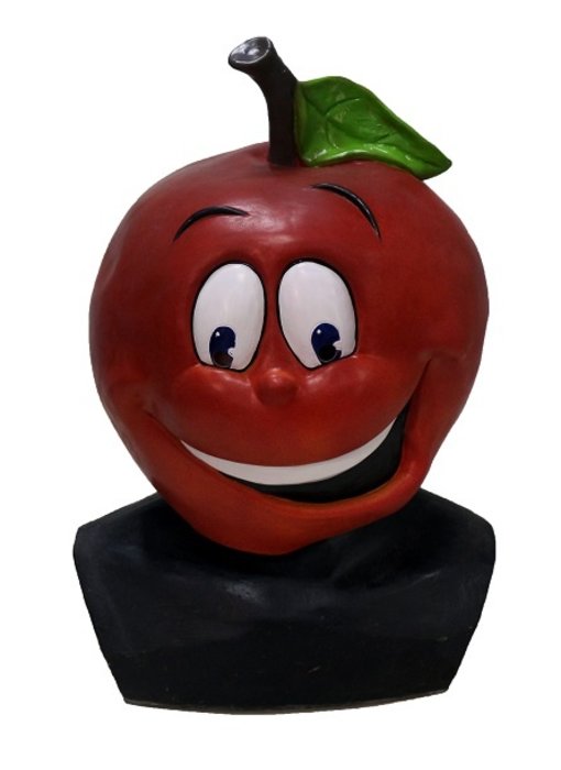 Apple mask (red)