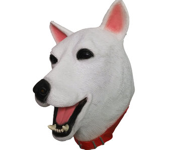 Maschera per cani (cane pastore bianco svizzero)