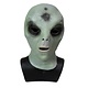 Klassiek Alien masker (groen/grijs)