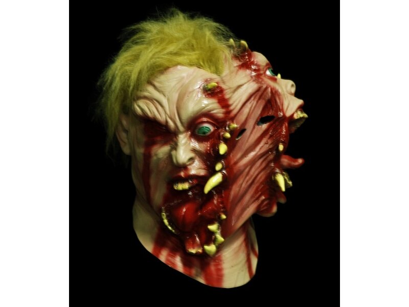 Masque d'horreur (gore mutant) avec des cheveux