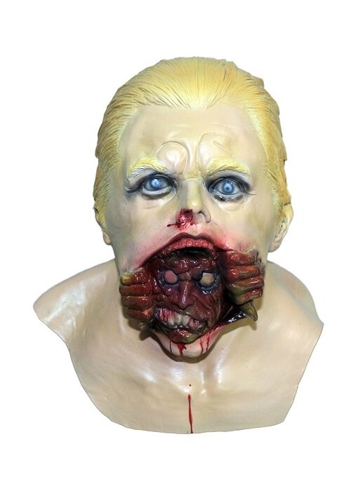 Horror mask man 'Devil's birth'