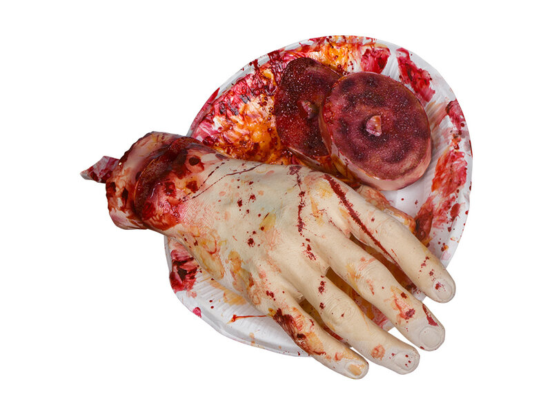 Severed hand prop (movie attribute / fake hand)