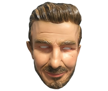 Man mask 'David Beckham'