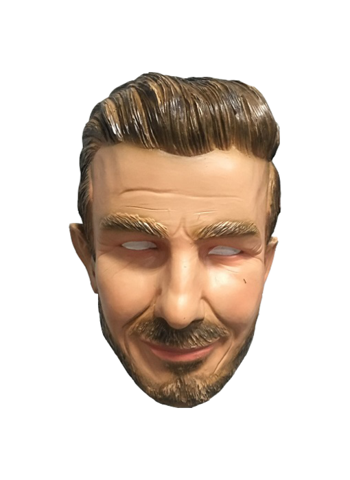 Man mask 'David Beckham'