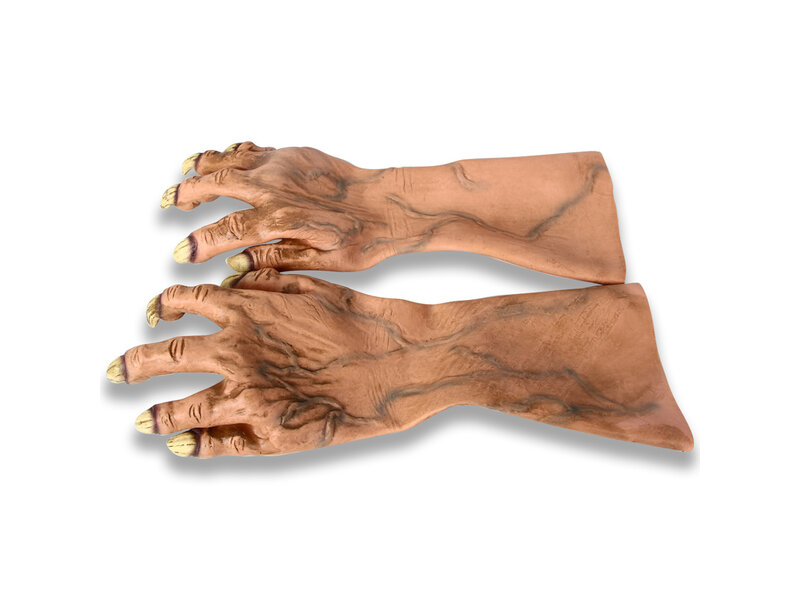 Creepy gloves (brown beige)