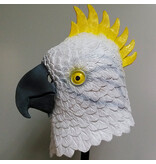 Vogelmaske (Gelber Haubenkakadu)