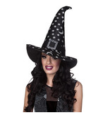 Witch hat 'Asta' black (size: 57>61)