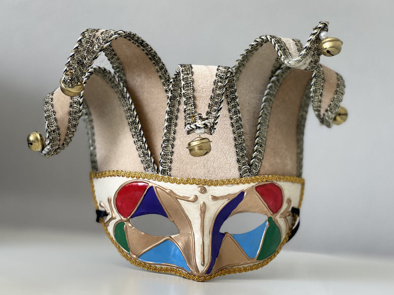 Venetian mask' Jolly Crown Multicolore Arte'