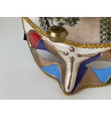 Venetian mask' Jolly Crown Multicolore Arte'