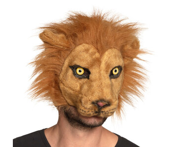 Plush mask lion