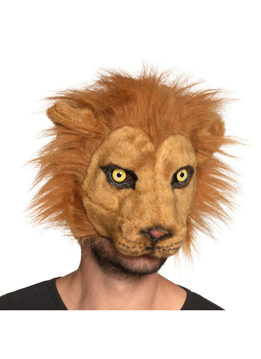 Plush mask lion