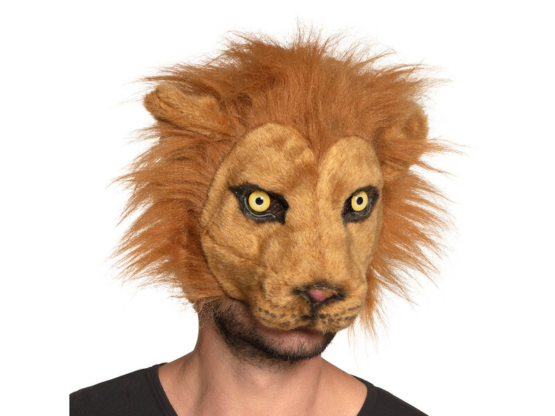 Plush mask lion