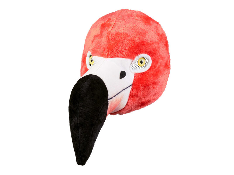 Masque en peluche Flamingo (rose)