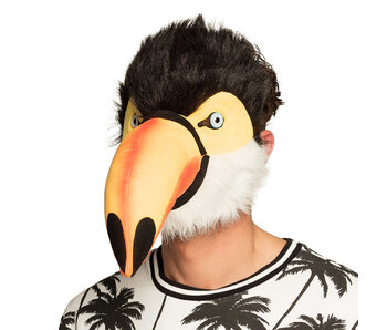 Pluche vogel masker Toekan