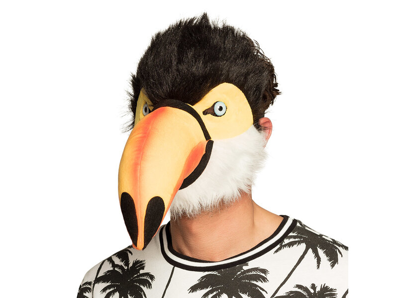 Plush bird mask Toucan